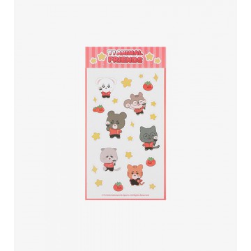 T1 Animal Friends 09.MINI STICKER SET